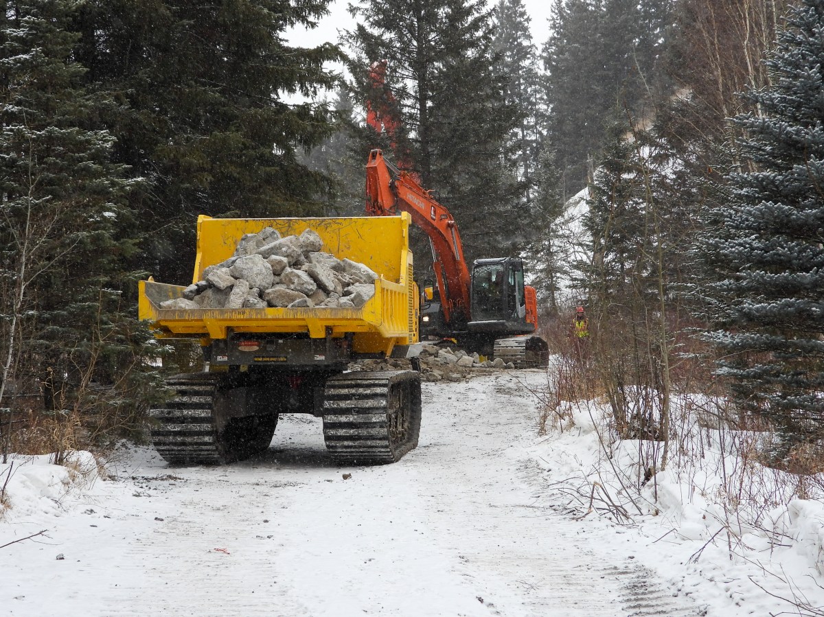 Project 366 – Post No. 346 – Creek under construction, Part&nbsp;2